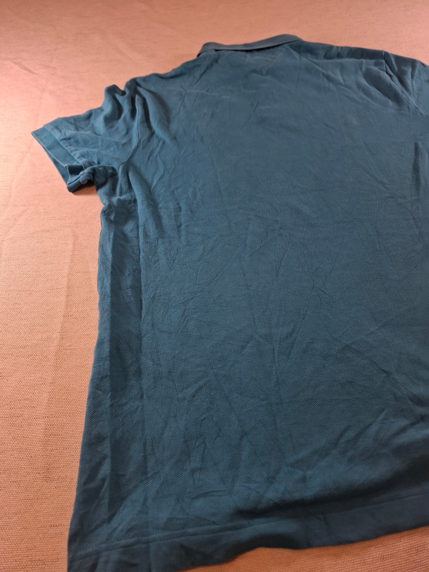 001062 Tommy Hilfiger Polo size L Blue/ Green