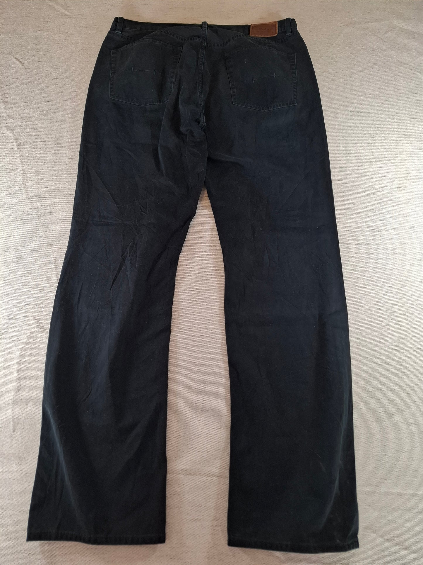 000182 Polo Ralph Lauren Trousers size 36/34 Black