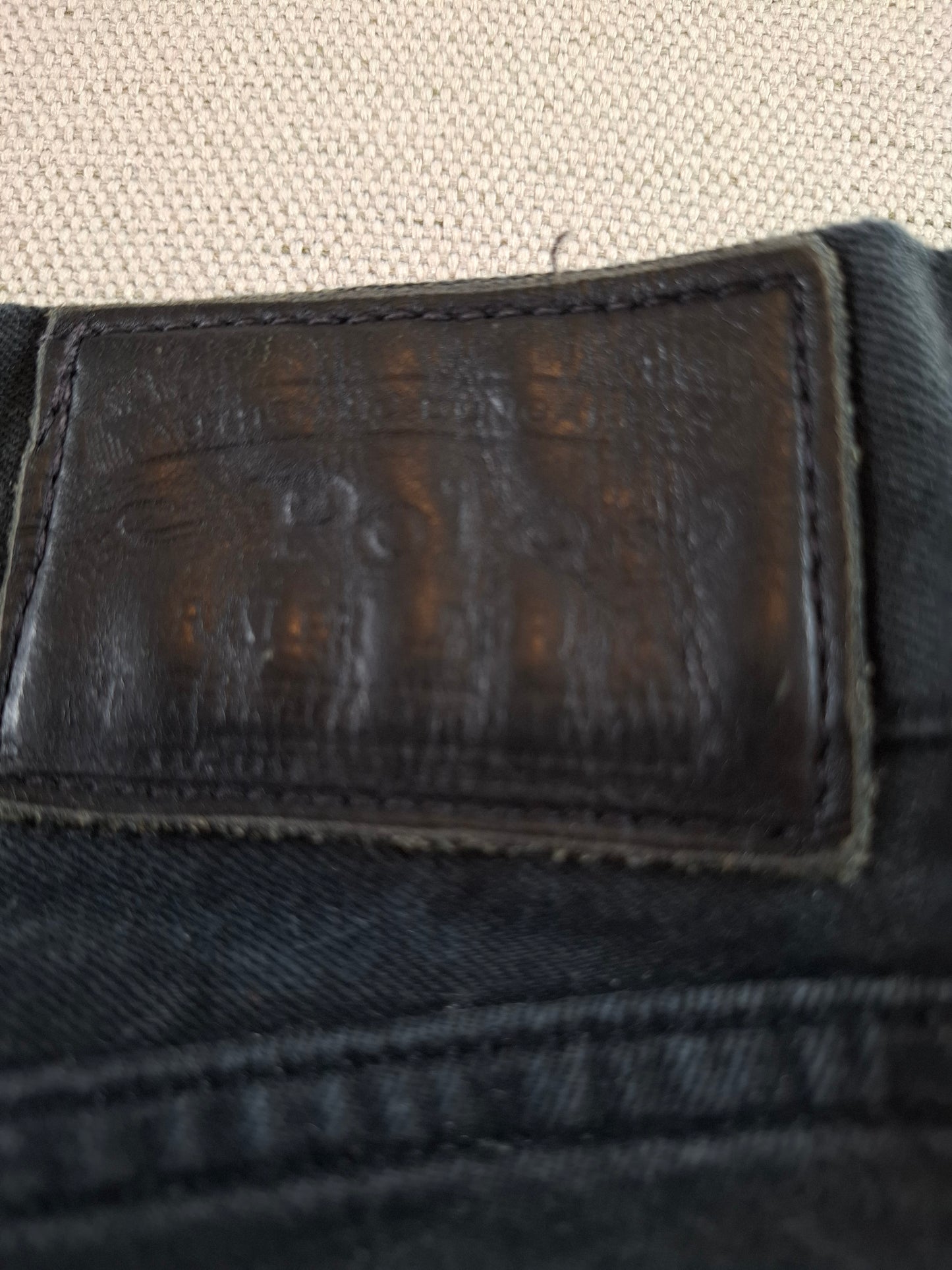 000179 Polo Ralph Lauren size 33/30 Jeans Black
