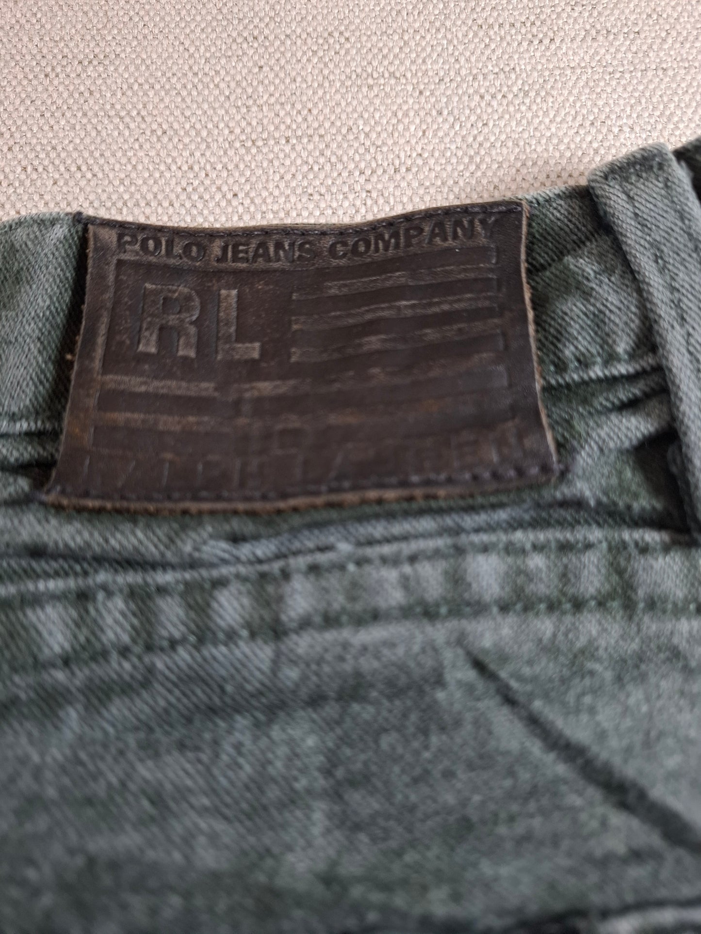 000221 Polo Ralph Lauren Jeans size 38/34 Green