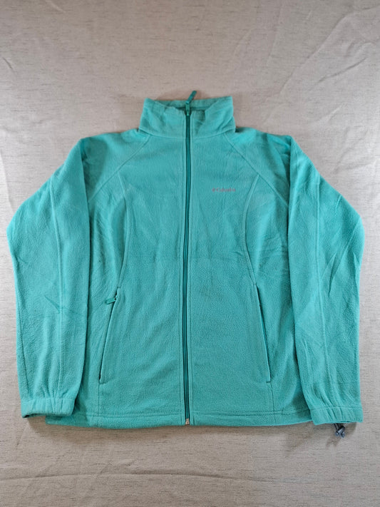 001148 Columbia Fleece size L Turquoise