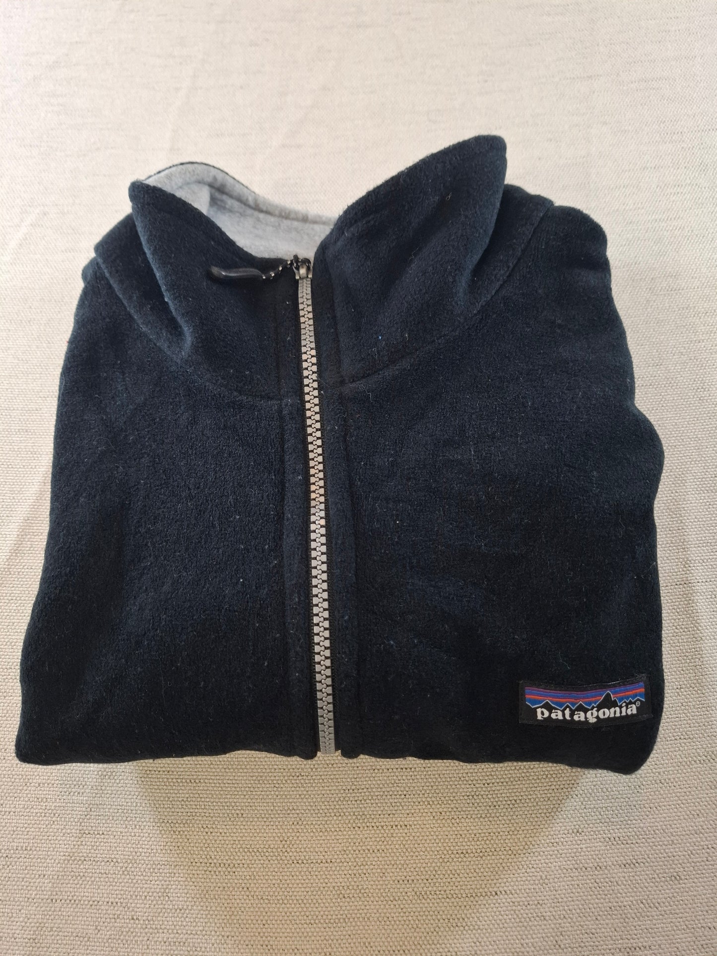 000952 Patagonia Fleece bodywarmer size XL Black