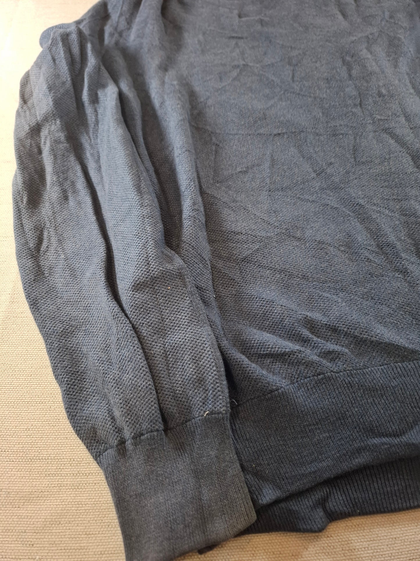 000942 Polo Ralph Lauren Full zip sweater size L Anthracite