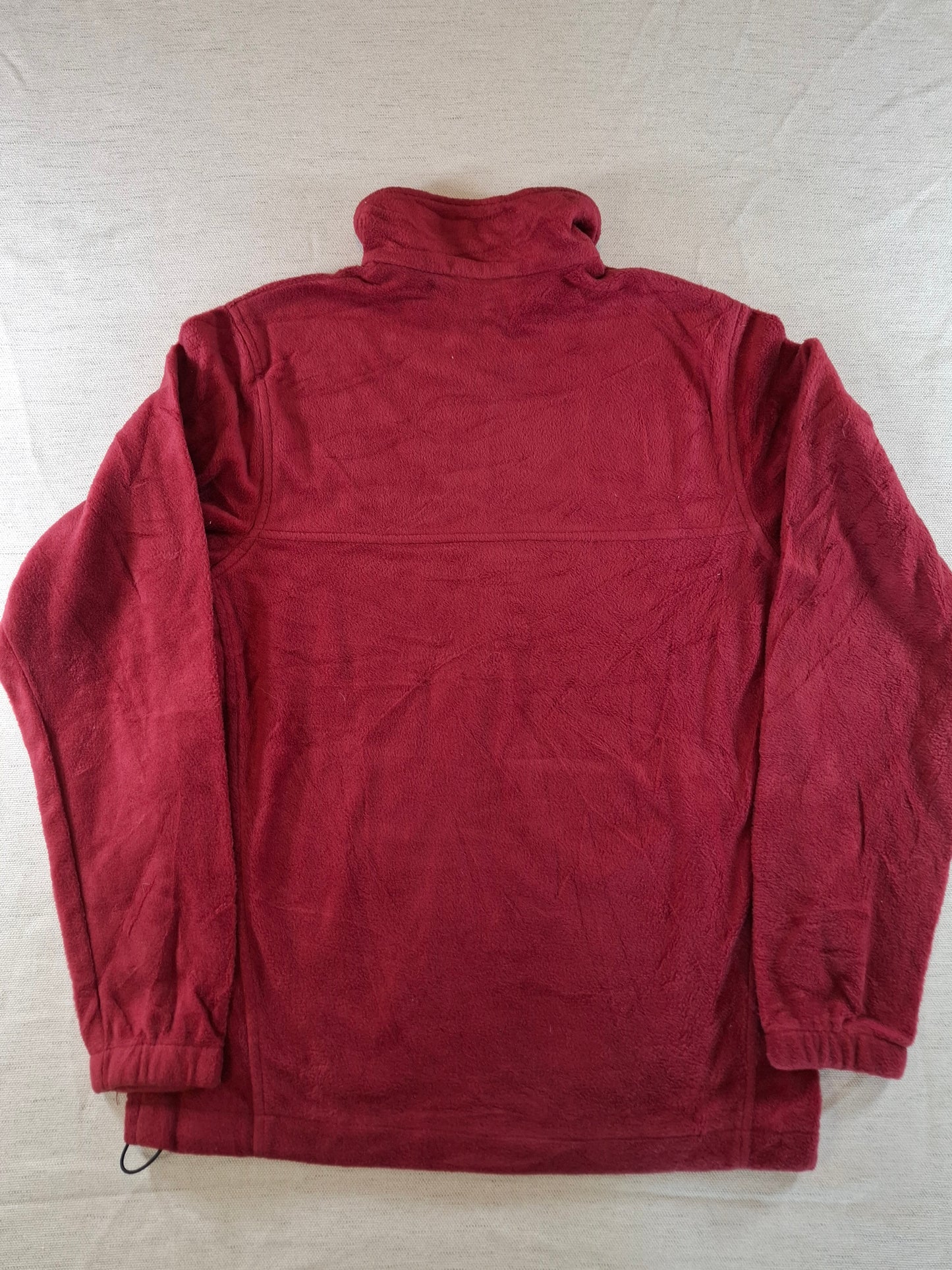 001150 Columbia Fleece size S Burgundy