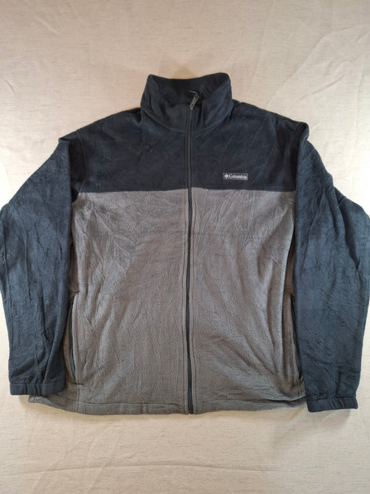 001152 Columbia Fleece size XXL Grey/ Black