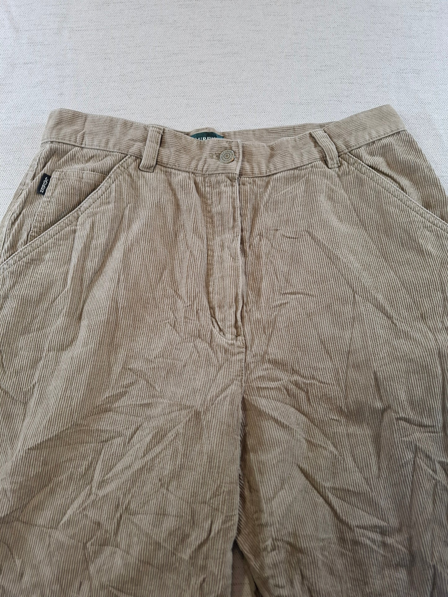 001166 Ralph Lauren Corduroy pants size 10 Khaki