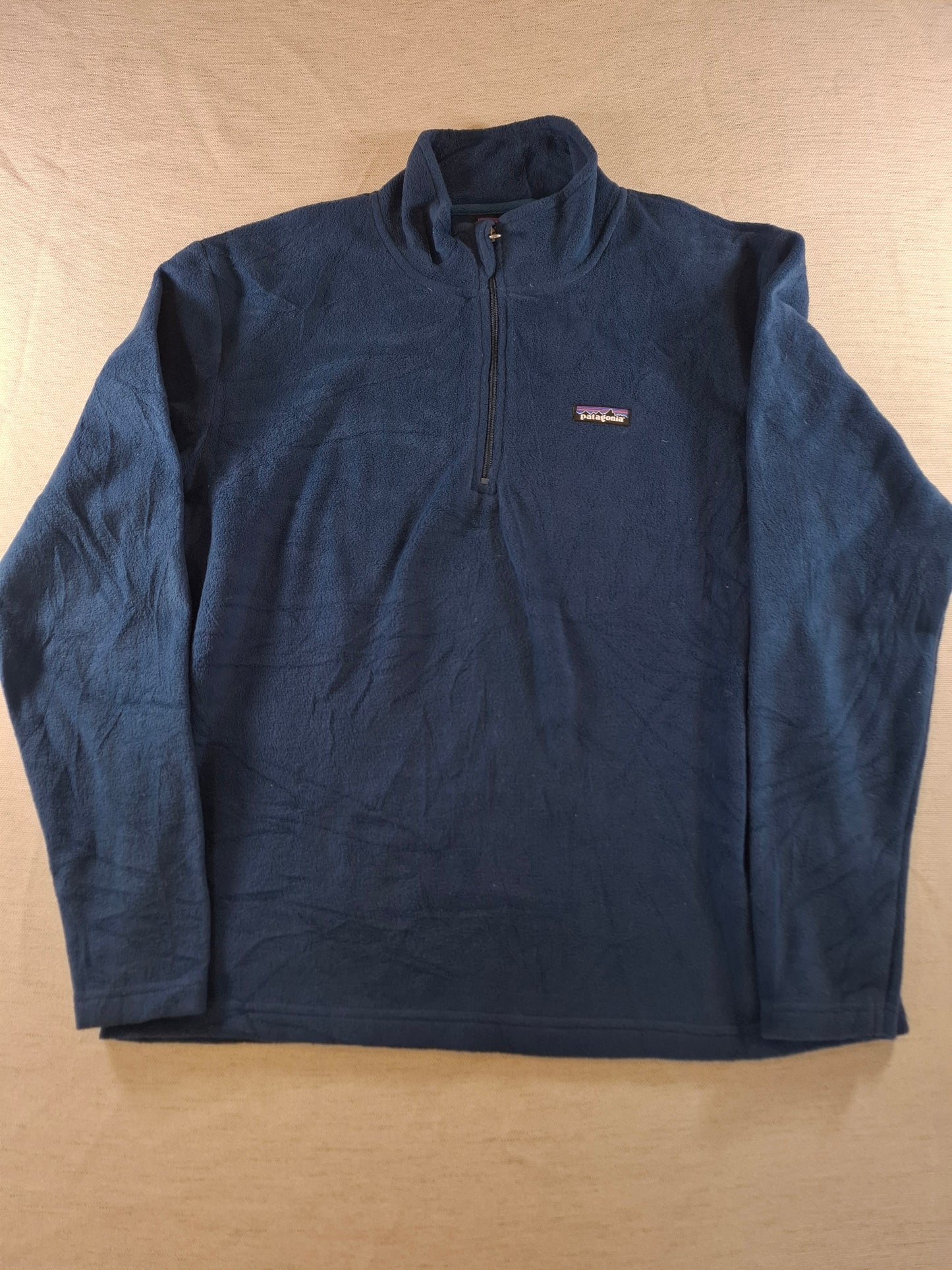 000951 Patagonia Fleece size L Navy Blue