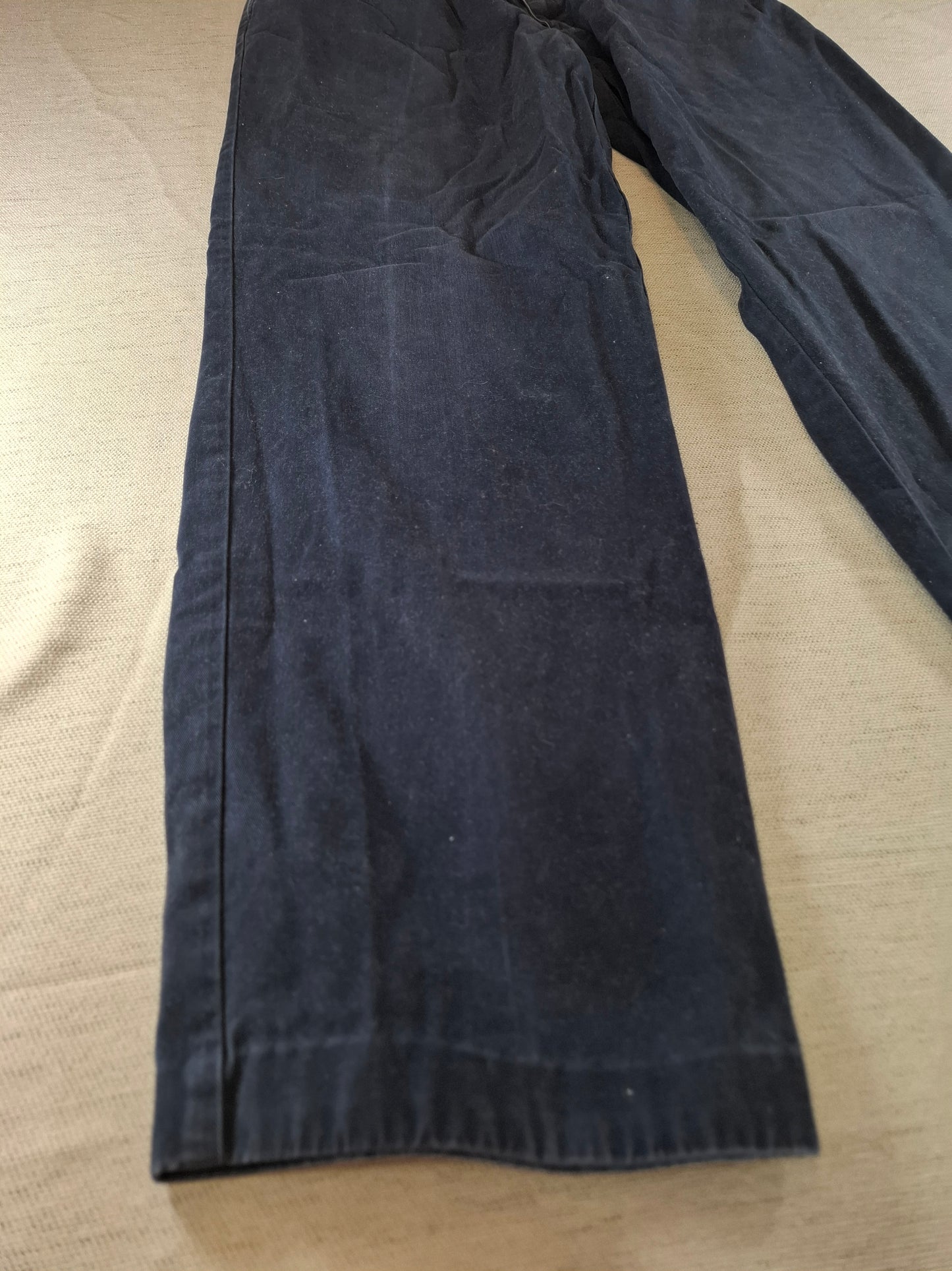 000166 Polo Ralph Lauren Chino size 35/32 Navy Blue