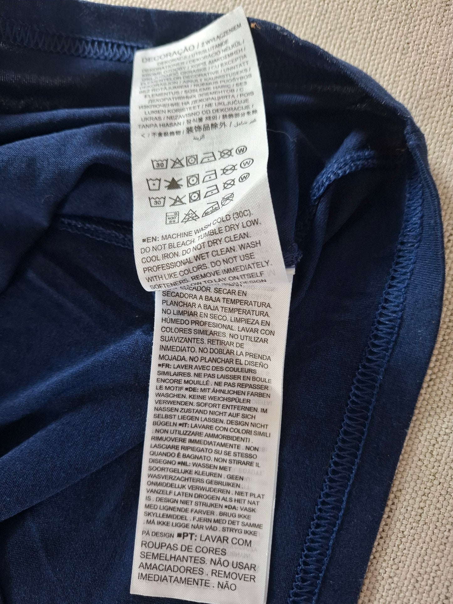 001122 Nike T-shirt size M Navy