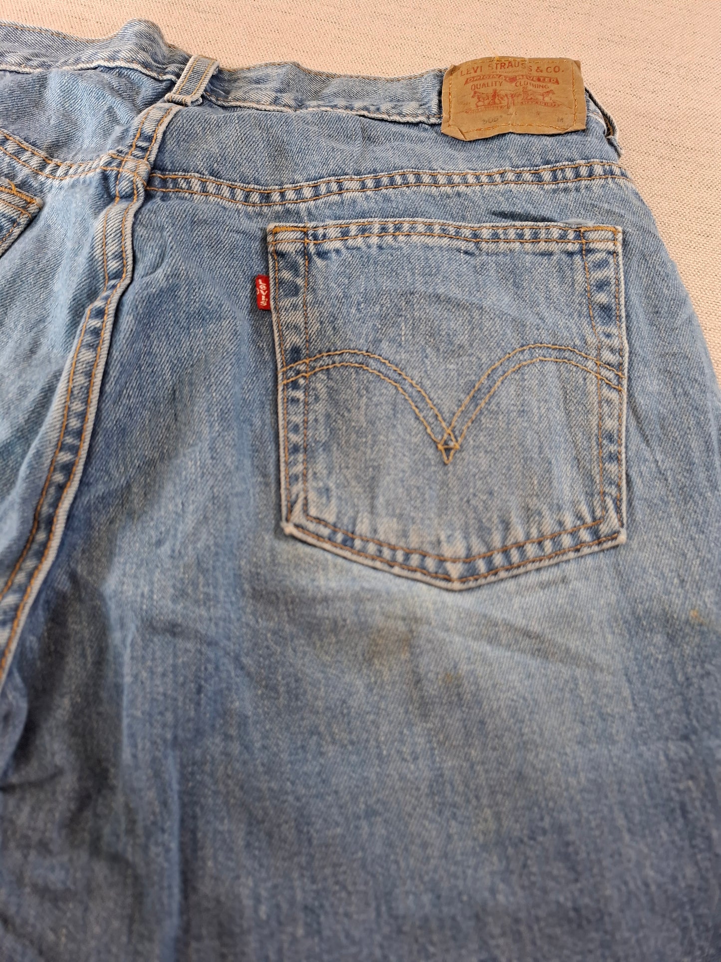 000178 Levi's 505 Jeans size 14 Blue