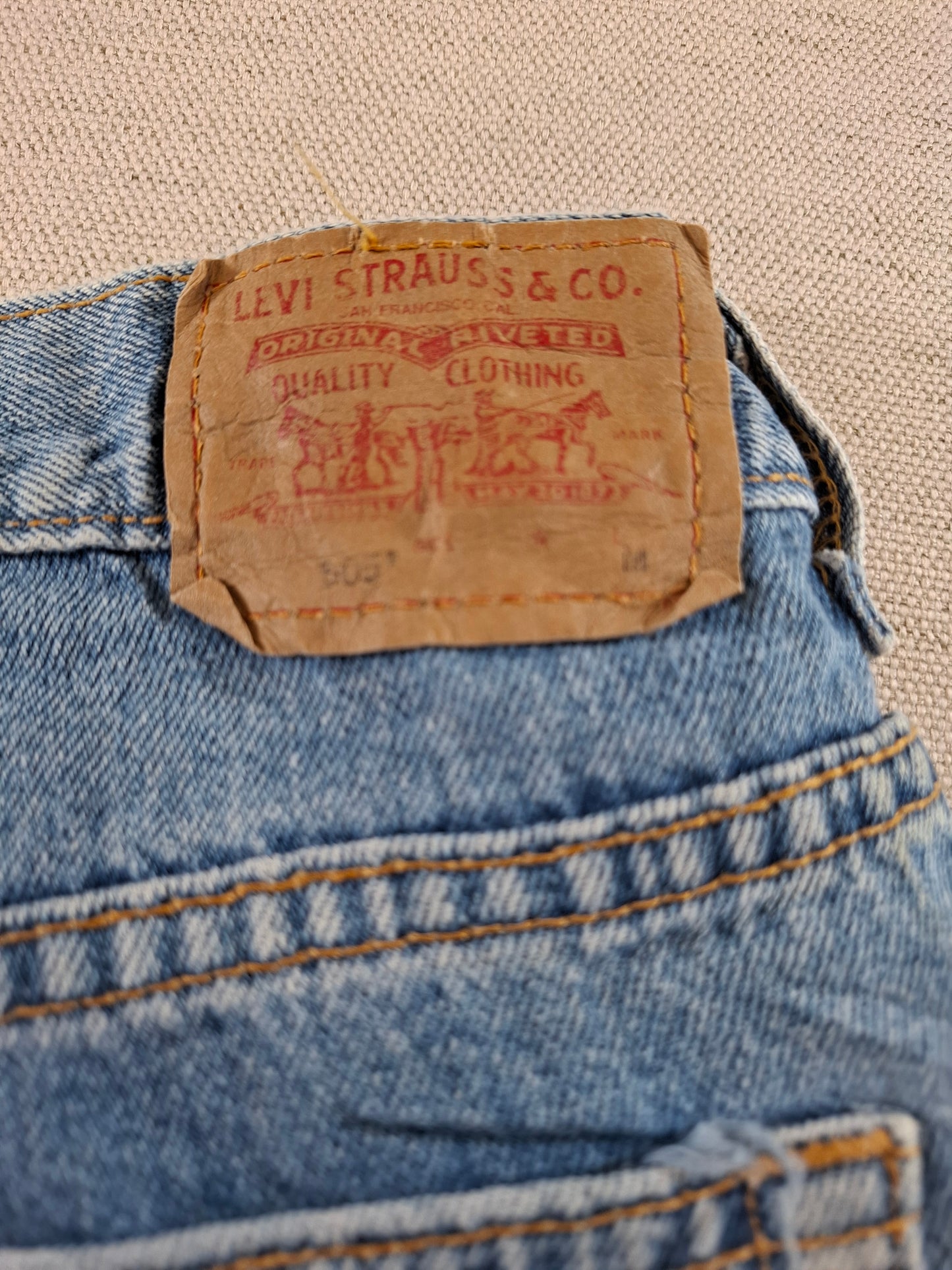 000178 Levi's 505 Jeans size 14 Blue