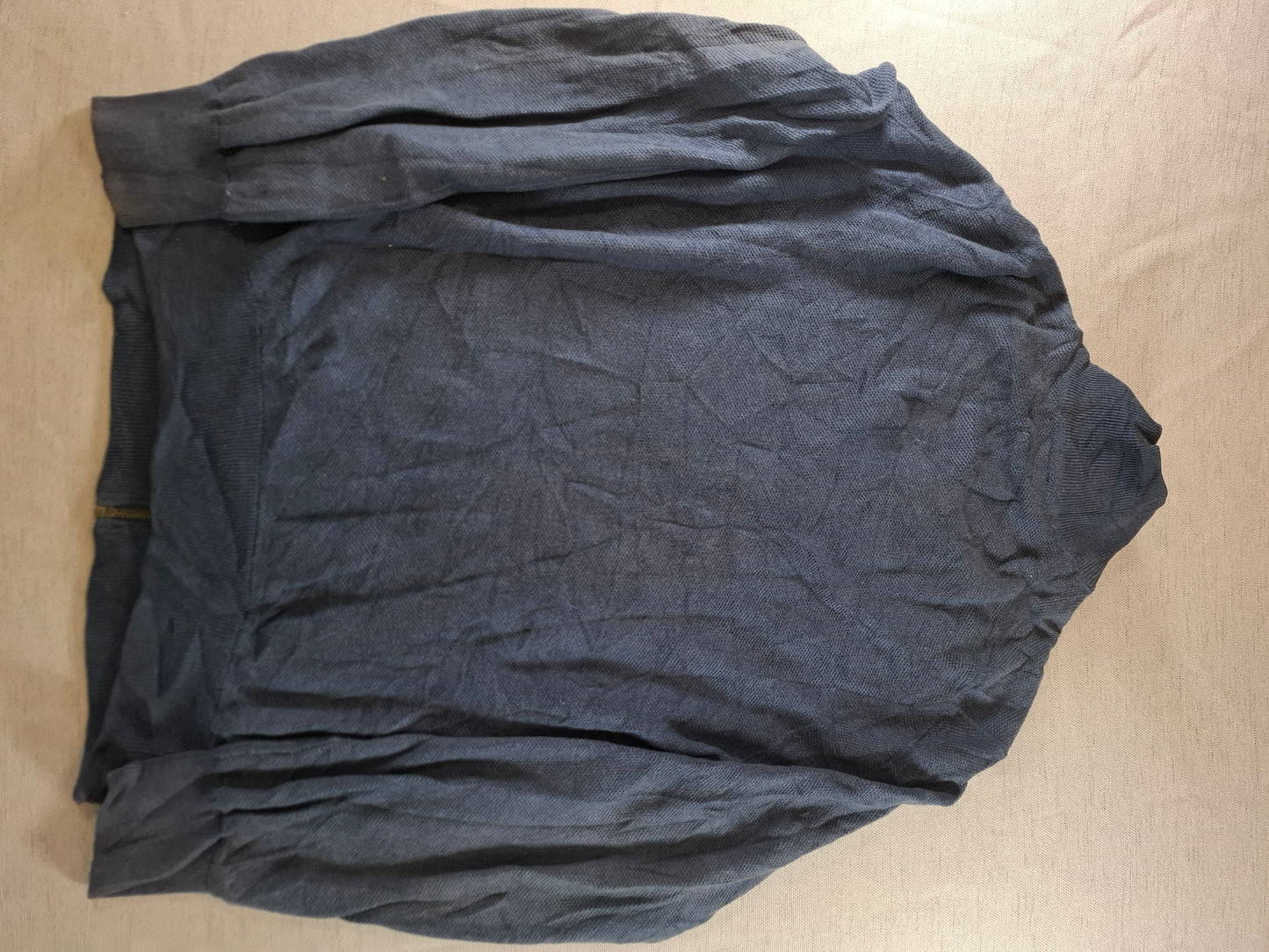 000942 Polo Ralph Lauren Full zip sweater size L Anthracite