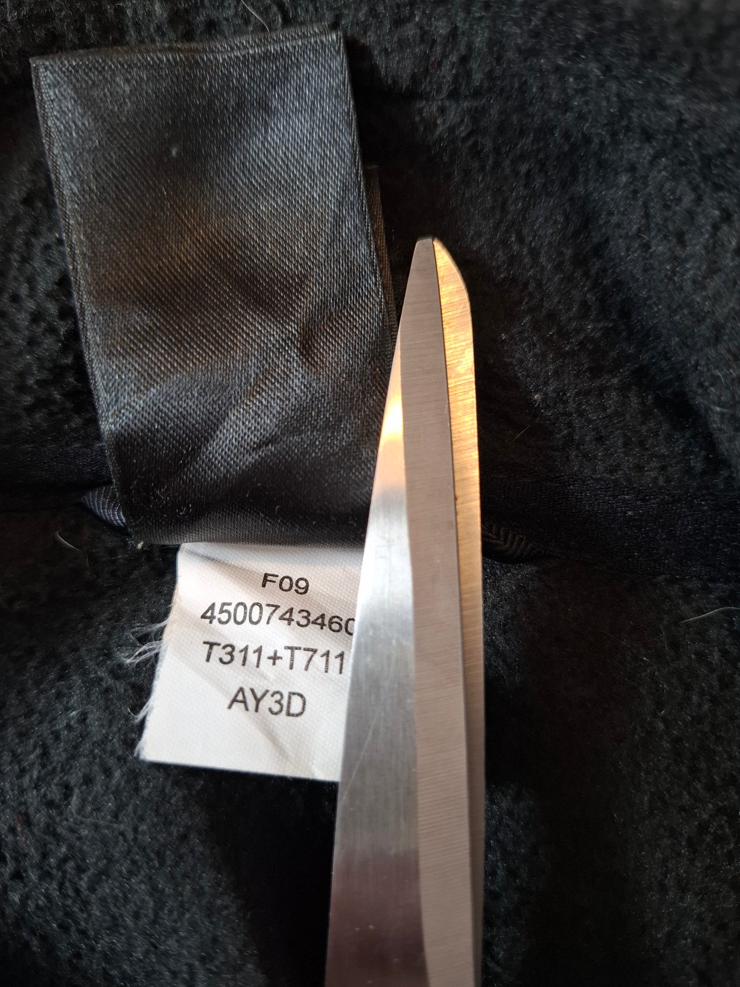 000699 The North Face Fleece size XL Black