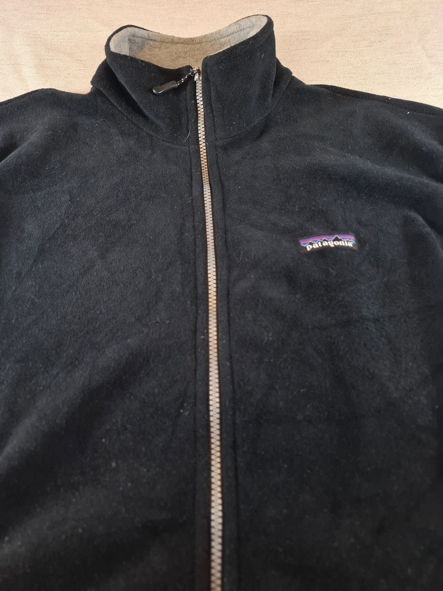 000952 Patagonia Fleece bodywarmer size XL Black