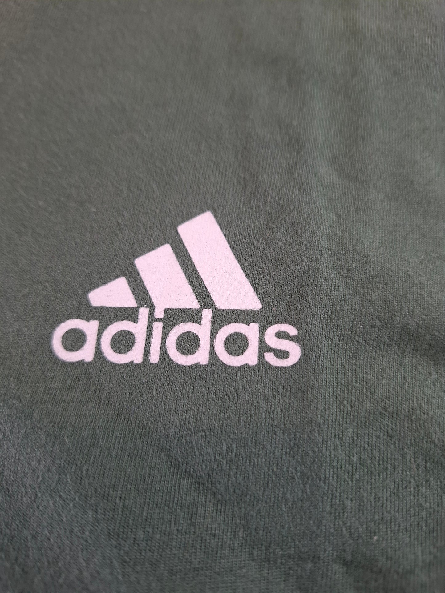 000129 Adidas T-shirt size L Green