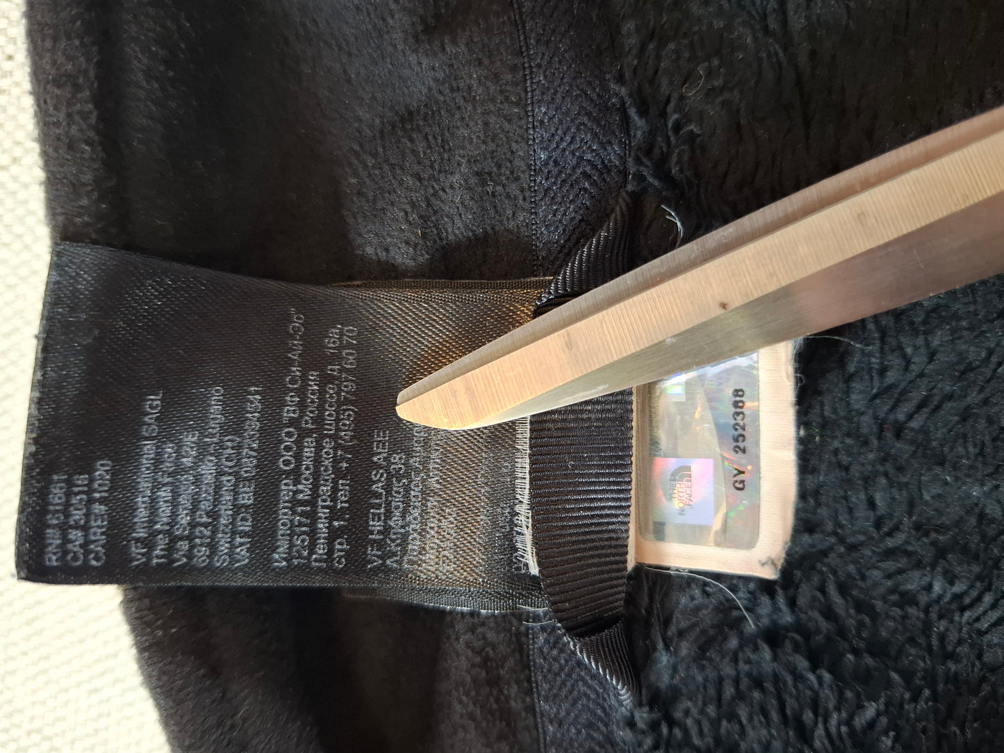 000700 The North Face Fleece size Women's S Black