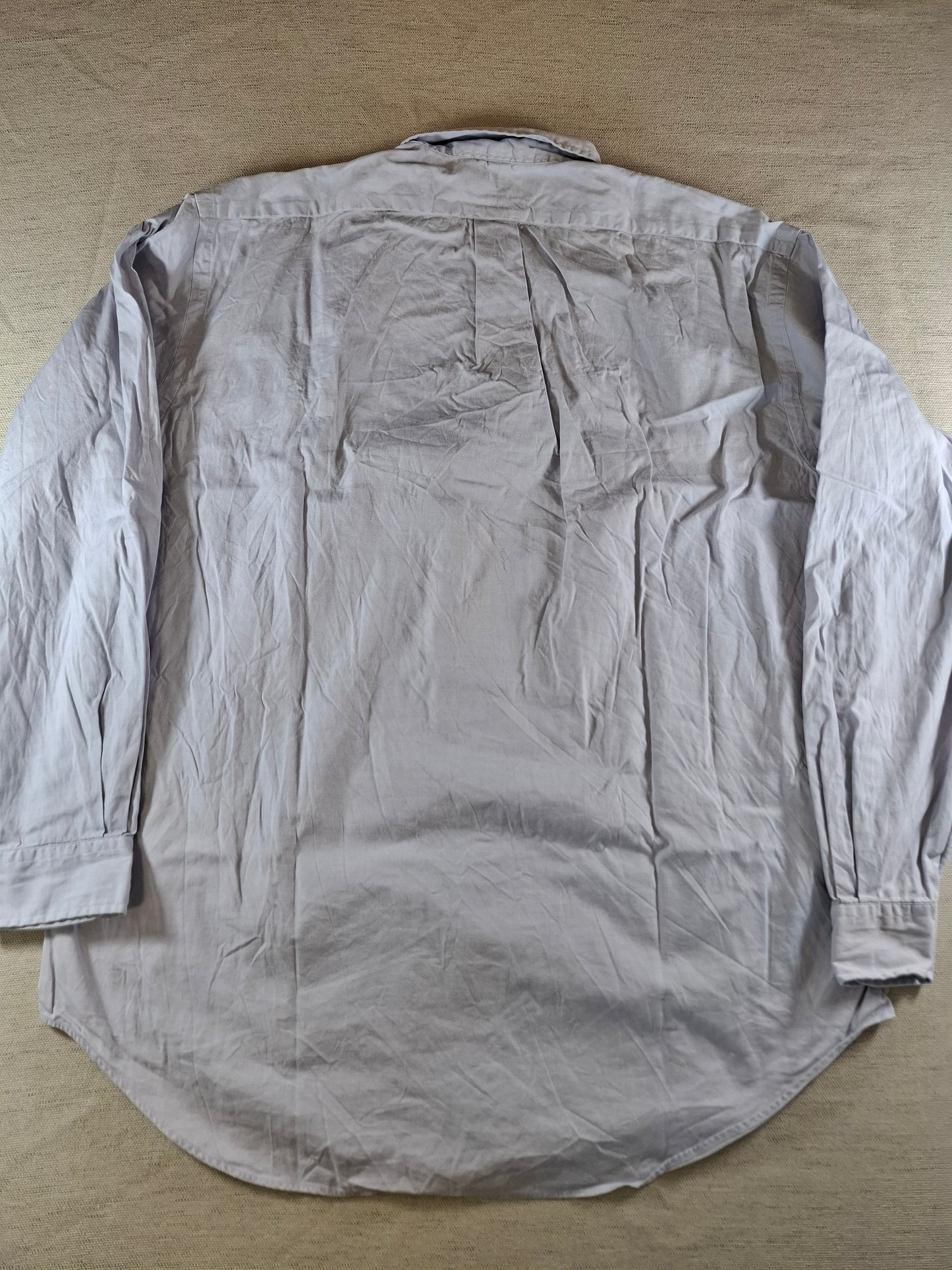 001078 Polo Ralph Lauren Button down shirt size 16.5 / 34 Blue/ Lila