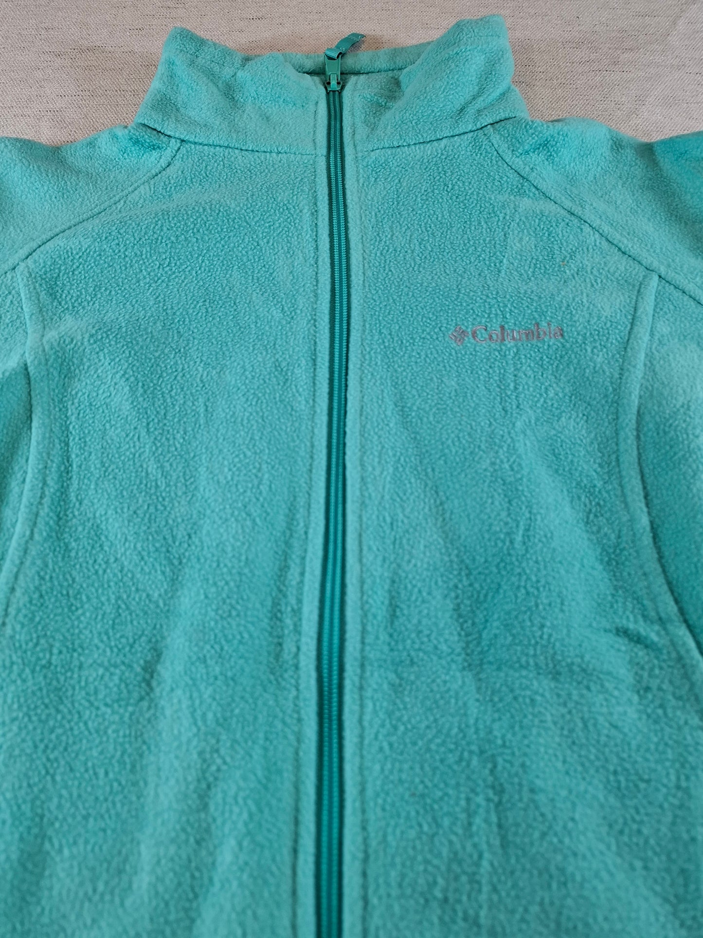 001148 Columbia Fleece size L Turquoise