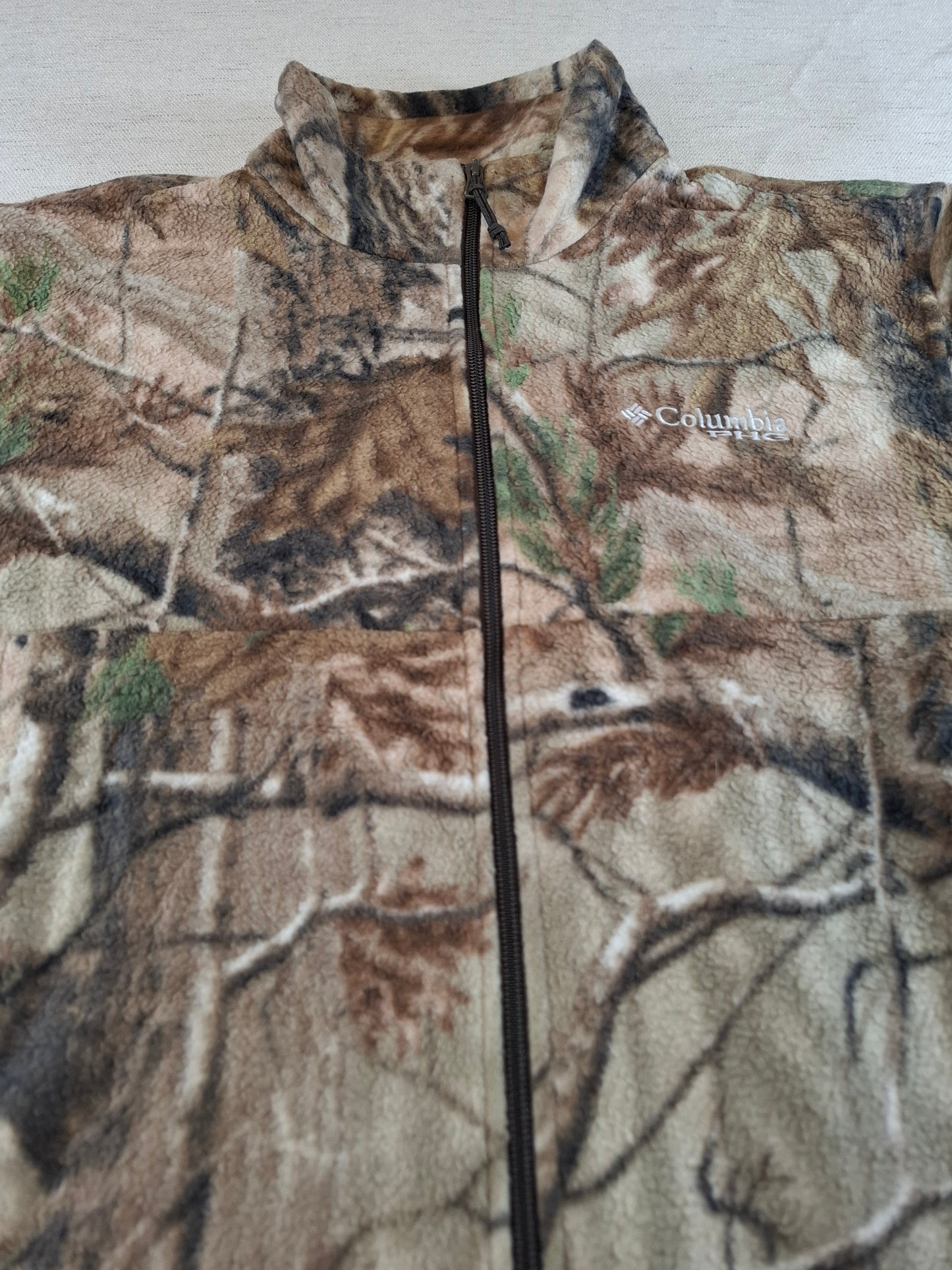 001149 Columbia Fleece size M Realtree