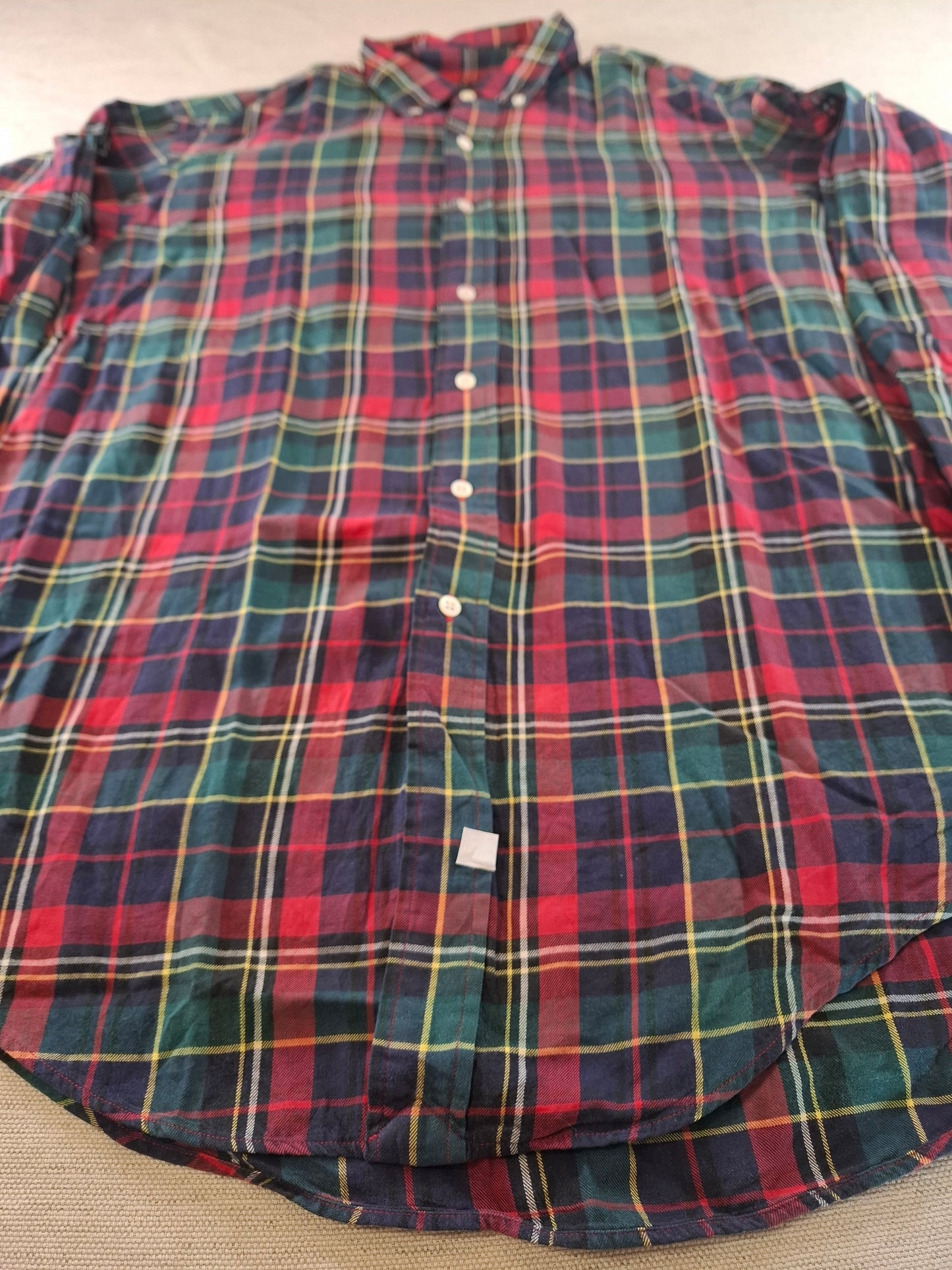 001068 Polo Ralph Lauren Button down shirt size XL Multi/ Red