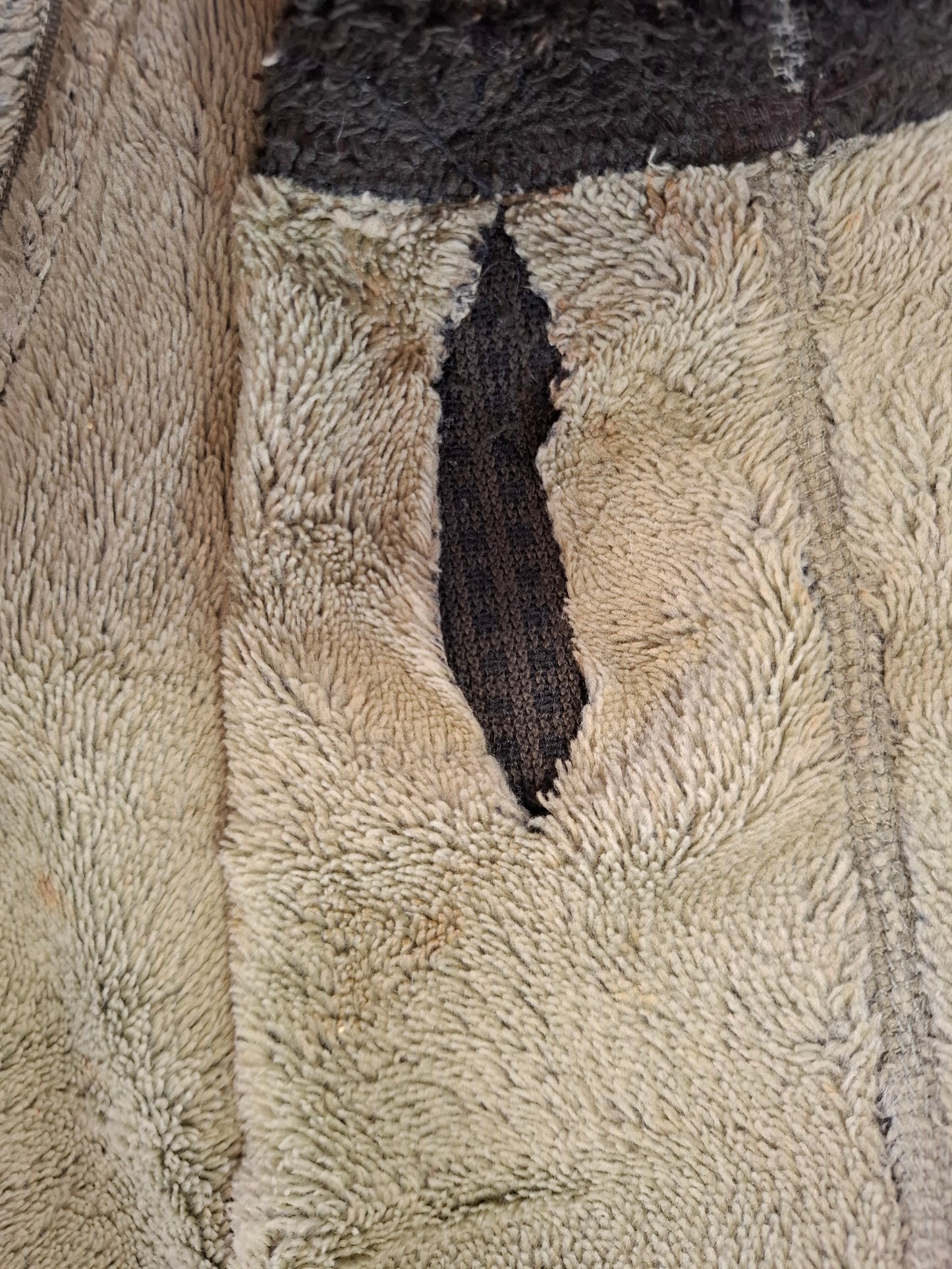 000480 Patagonia Fleece jack size L Army Green