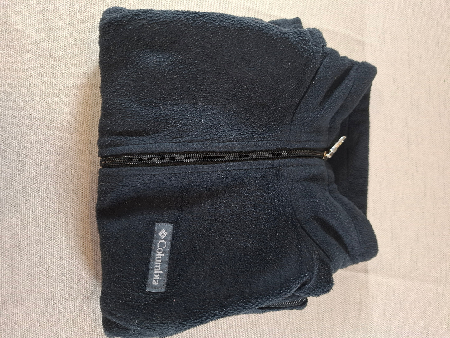 001144 Columbia Fleece bodywarmer size M Black