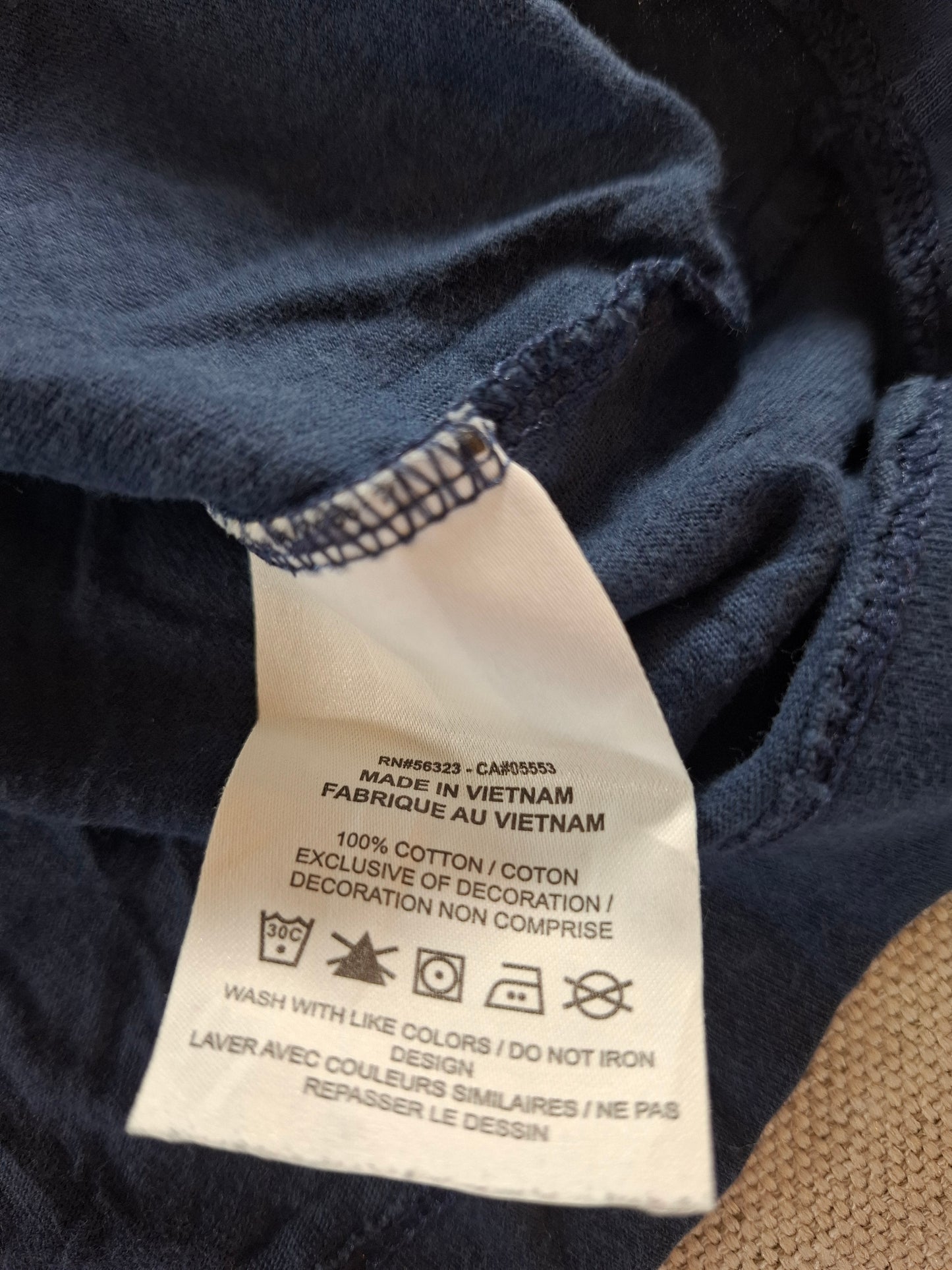 001120 Nike T-shirt size XXXL Navy