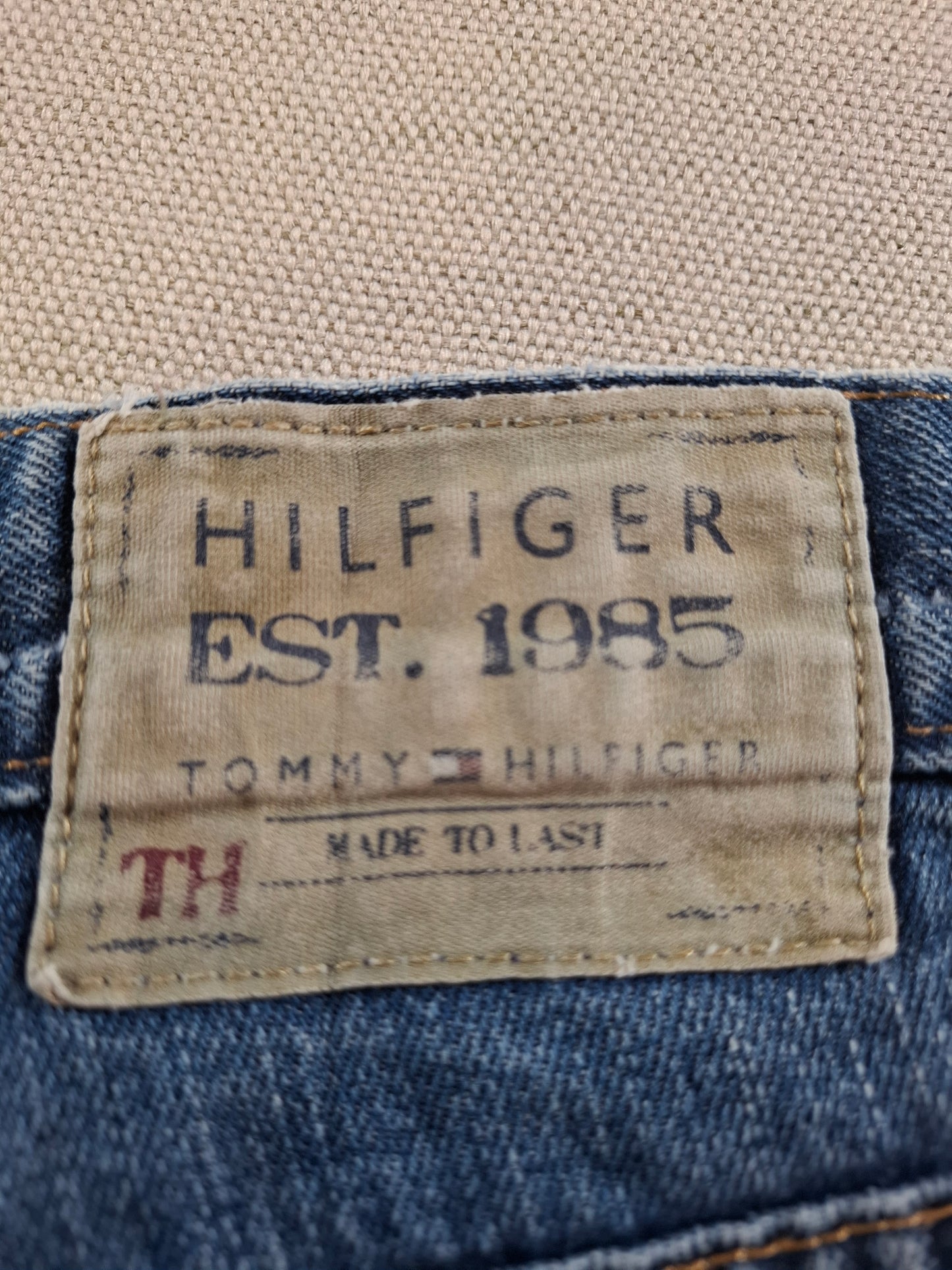 000217 Tommy Hilfiger 38/30 size Jeans Blue