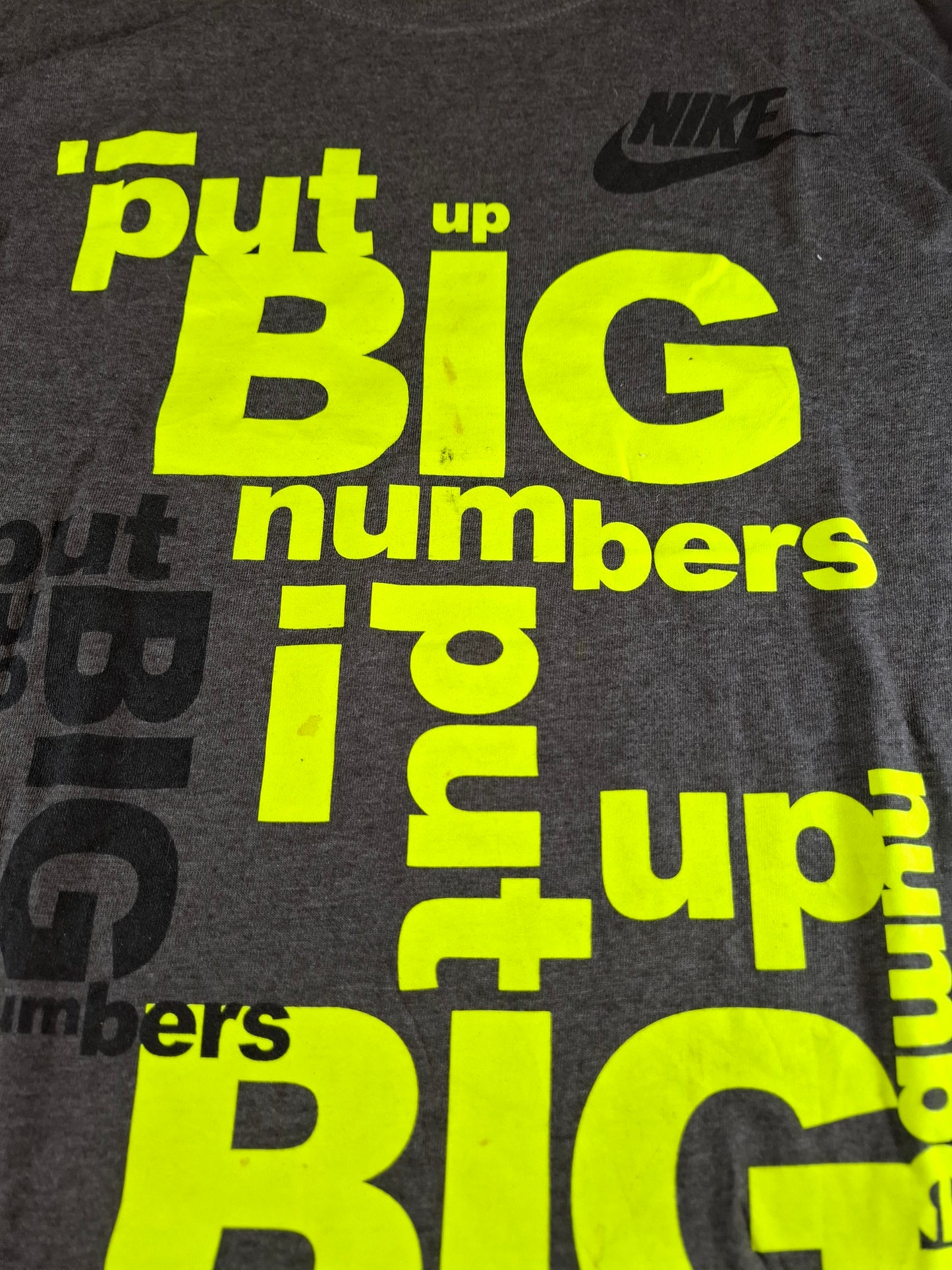 001130 Nike T-shirt size L Grey