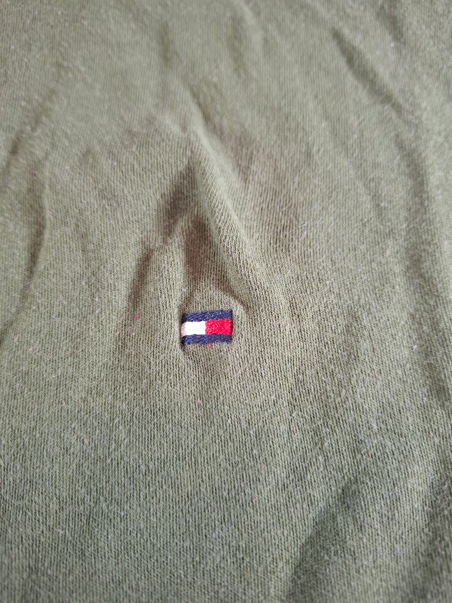 001117 Tommy Hilfiger Polo size L Dark green