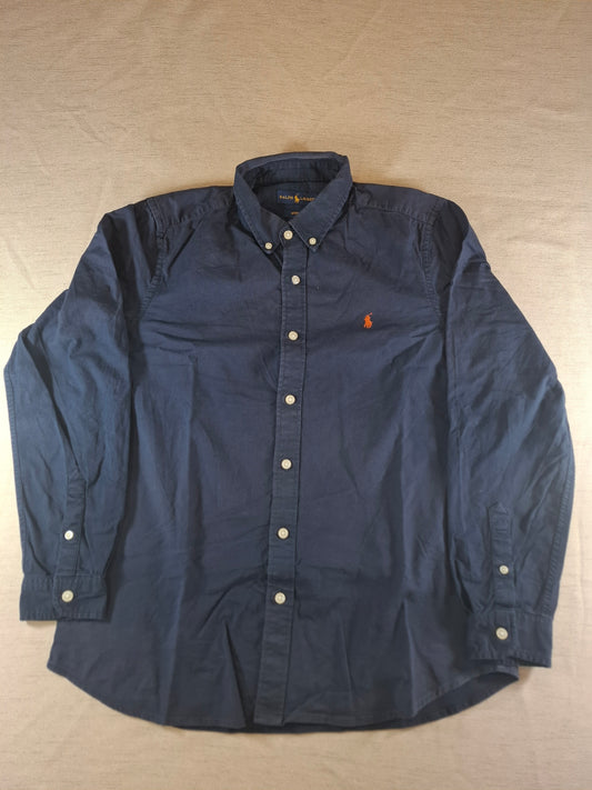 001080 Polo Ralph Lauren Button down shirt size XL Navy