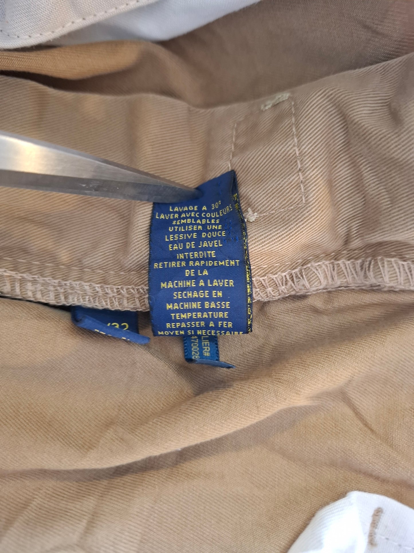 000223 Polo Ralph Lauren Jeans size 34/32 Khaki/ Beige